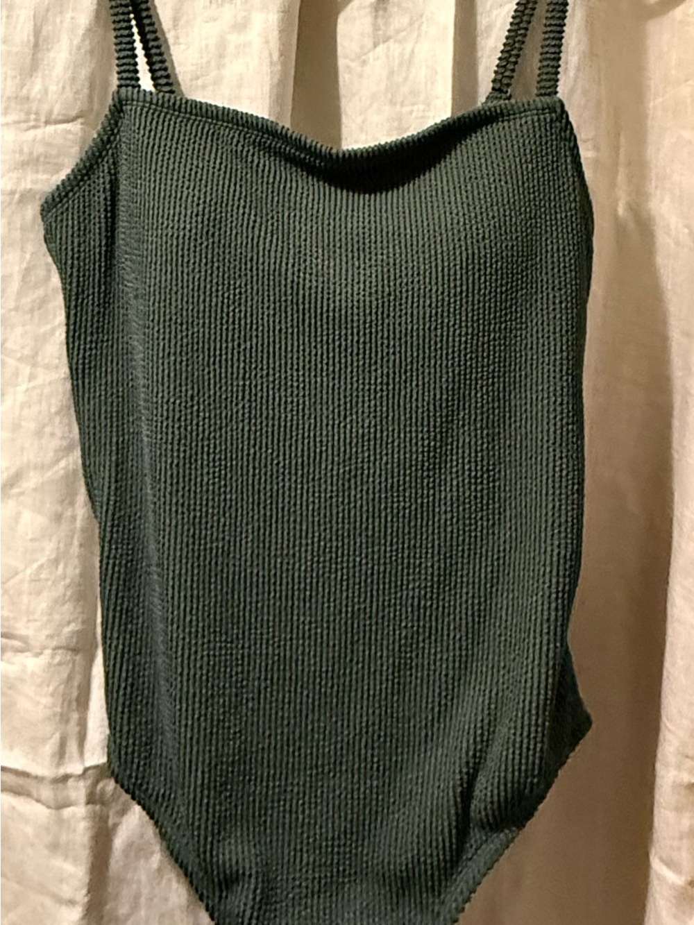 New  |  Kona Sol Teal Script Logo Swimwear Tag  | Size XL (16)